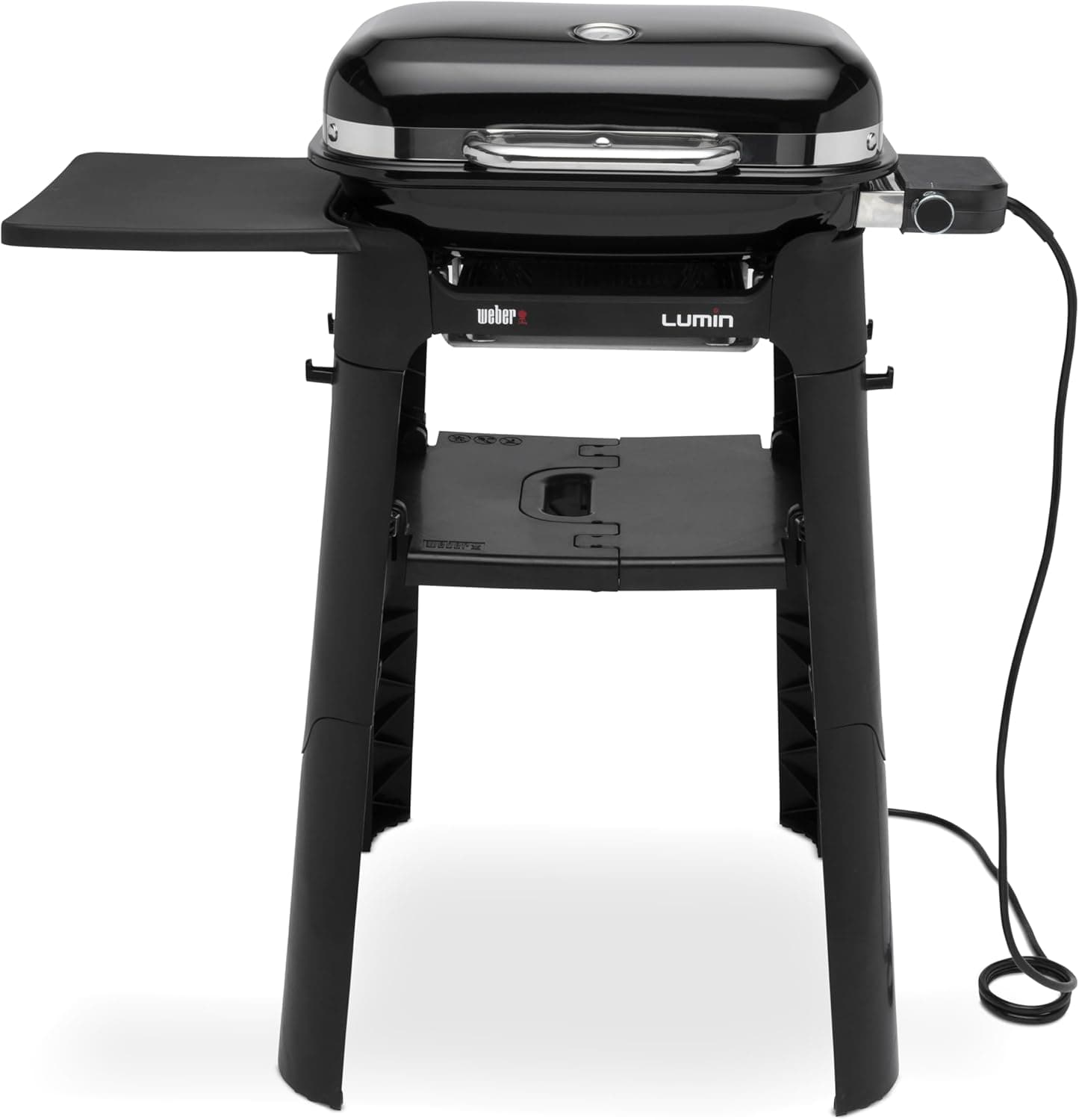 Weber LUMIN Portable Compact Electric Barbecue with Stand/Sear